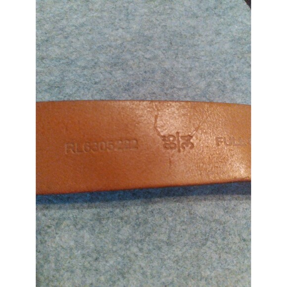 Relic Authentic Leather Belt Casual Dress Brown Belted Waist‎ Size 36 - Picture 5 of 5